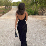 Eila | Maxikleid mit Volants