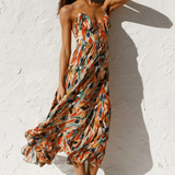 Eli | Midi-Kleid in Leuchtenden Farben