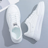 Elegante weisse leichte Komfort-Sneaker