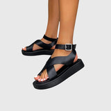 Bria - Elegante Plateausandalen