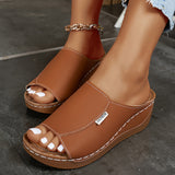 Isabelle | Komfortable Wedge-Pantolette