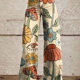 Solène | Elegante Hose mit Animalprint
