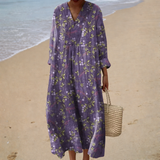 Elegantes Sommerkleid mit Print