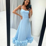 Eliana | Elegantes Maxikleid mit Rüschen