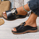 Mariya | Bequeme Sandalen mit erhöhter Sohle
