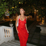 Eila | Maxikleid mit Volants