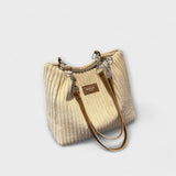 Élodiane | Schultertasche aus weichem Cord
