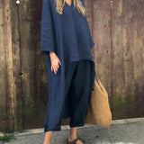 Vaelora – Elegantes drapiertes Set