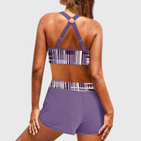 Janelle | High Waisted Ribbed Bikini Bottoms