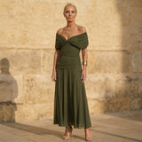 Jade | Edles Kleid in Smaragdgrün