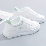 Elegante weisse leichte Komfort-Sneaker