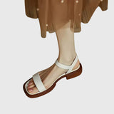 Kaia - Elegante Leder-Sandalen mit orthopädischer Unterstützung