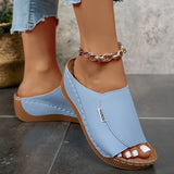 Isabelle | Komfortable Wedge-Pantolette