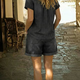 Stephanie | Elegant denim dress