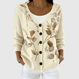 Cardigan aus weichem Material mit Knöpfen