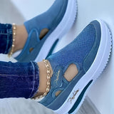 Bequeme und Atmungsaktive Slip-On Sneakers für Damen