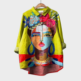 Amelia | Stilvolle Sommerbluse