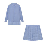 Elizabeth - Bluse und leichte Shorts-Set