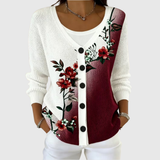 Soft-Knit Button-Up Cardigan