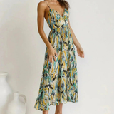 Eli | Midi-Kleid in Leuchtenden Farben