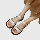 Kaia - Elegante Leder-Sandalen mit orthopädischer Unterstützung