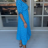 Felicity - Kleid mit Küstenwellen-Design