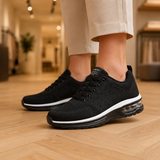 SanoWalk Orthopädische Schuhe - Tiefschwarz