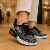 Orthopädische Freizeitschuhe - Schwarz und Weiss