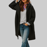 Freja | Eleganter Mantel für den Alltag in mittlerer Länge