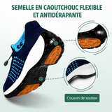 Orthopaedische Stricksneaker - Tiefschwarz