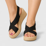 Bellany - Sandalen mit überkreuzten Absätzen