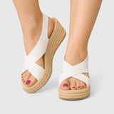 Bellany - Sandalen mit überkreuzten Absätzen