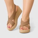 Bellany - Sandalen mit überkreuzten Absätzen