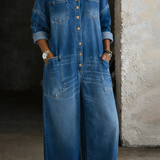 Sophia | Off-Shoulder-Jeans-Overall