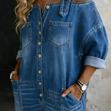 Sophia | Off-Shoulder-Jeans-Overall