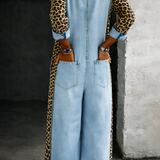 Amanda | Jeanshemd-Jumpsuit