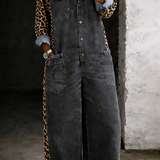 Amanda | Jeanshemd-Jumpsuit