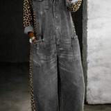 Amanda | Jeanshemd-Jumpsuit