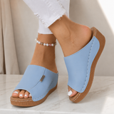 Isabelle | Komfortable Wedge-Pantolette