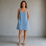 Saylor | Elegantes Jeanskleid
