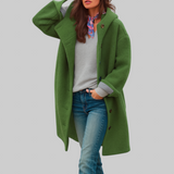 Freja | Eleganter Mantel für den Alltag in mittlerer Länge