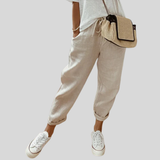 Elegant and Comfortable Fabric Trousers