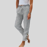 Raquelle - Gestreifte Casual-Hose für Damen