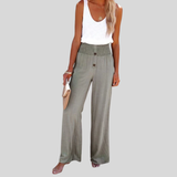 Riana - Hochgeschnittene Relaxed-Hose