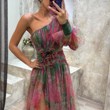 Madeleine | Elegantes Blumen-Kleid