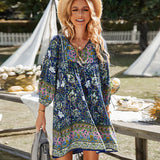 Briseis - Boho Tunika-Kleid
