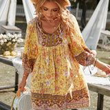 Briseis - Boho Tunika-Kleid