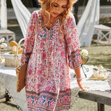 Briseis - Boho Tunika-Kleid