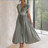 Marni | Elegantes Midi-Plisseekleid