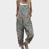 Komfortabler Bedruckter Jumpsuit